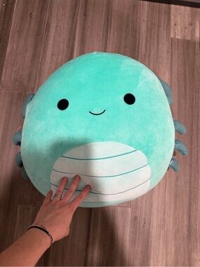 Squishmallows Aqua Sea Critter Plush Pillow